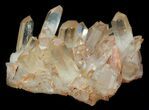 Tangerine Quartz Crystal Cluster - Madagascar #36204-1